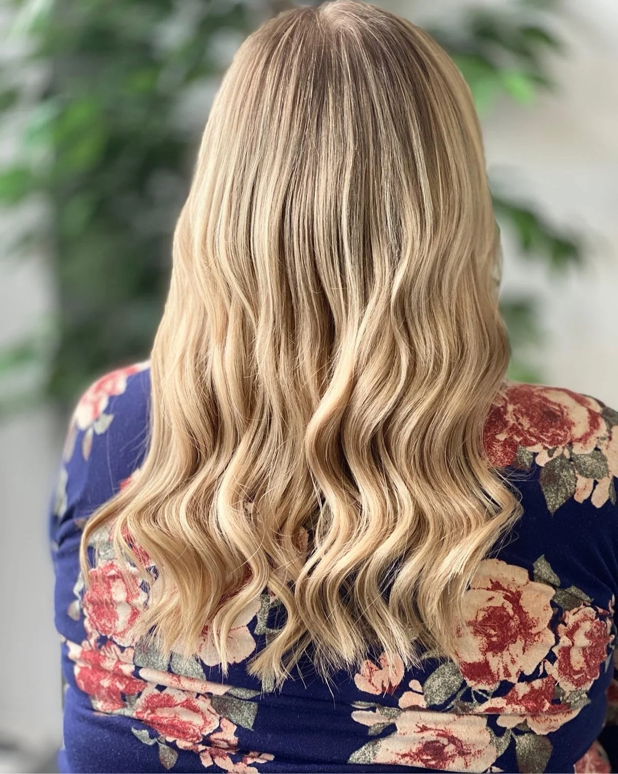 Creamy blonde extensions — Mac Hair Design