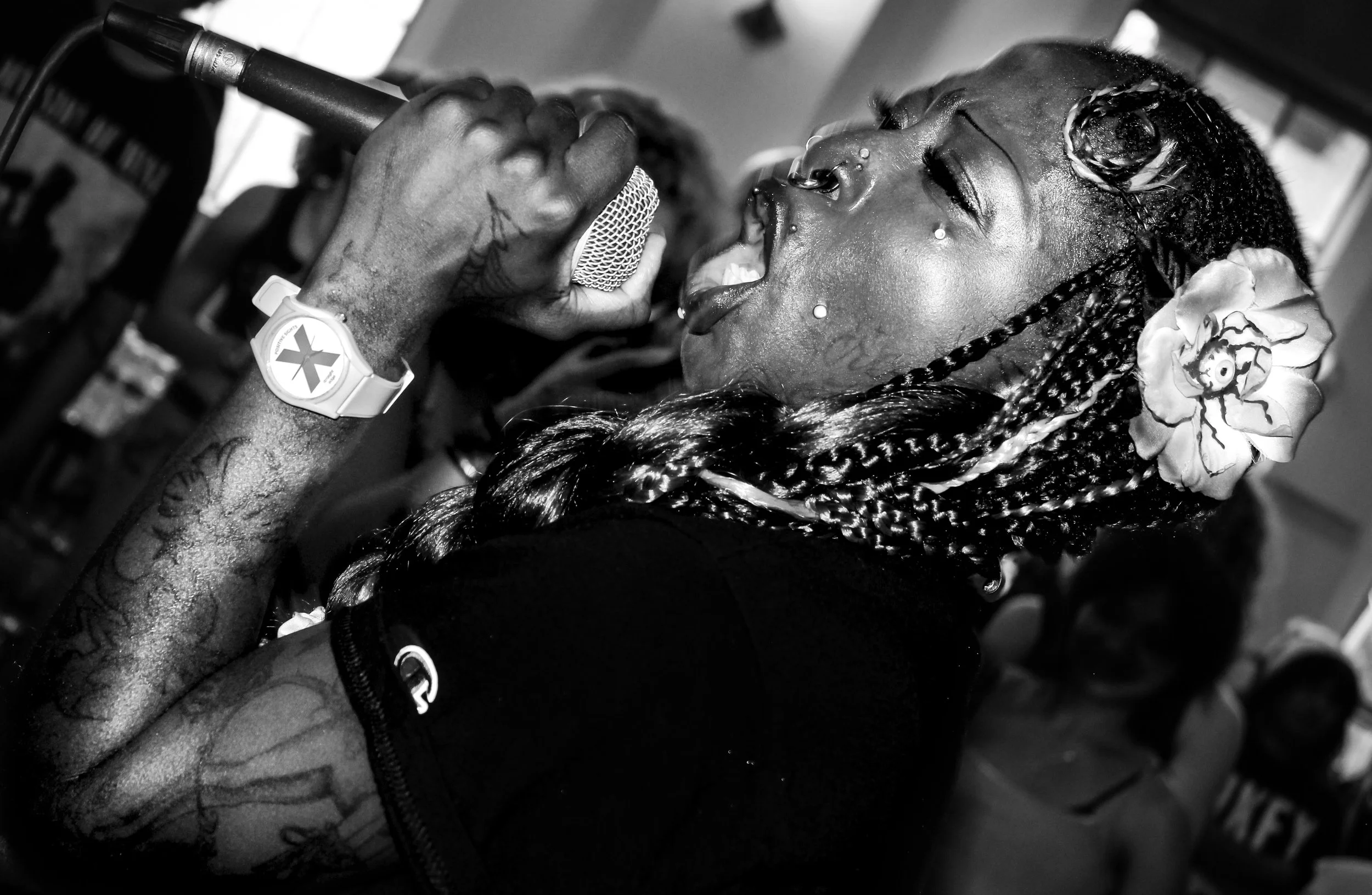 Keni A. from xACHEx — Photo courtesy of Carolina Ortiz, 2025