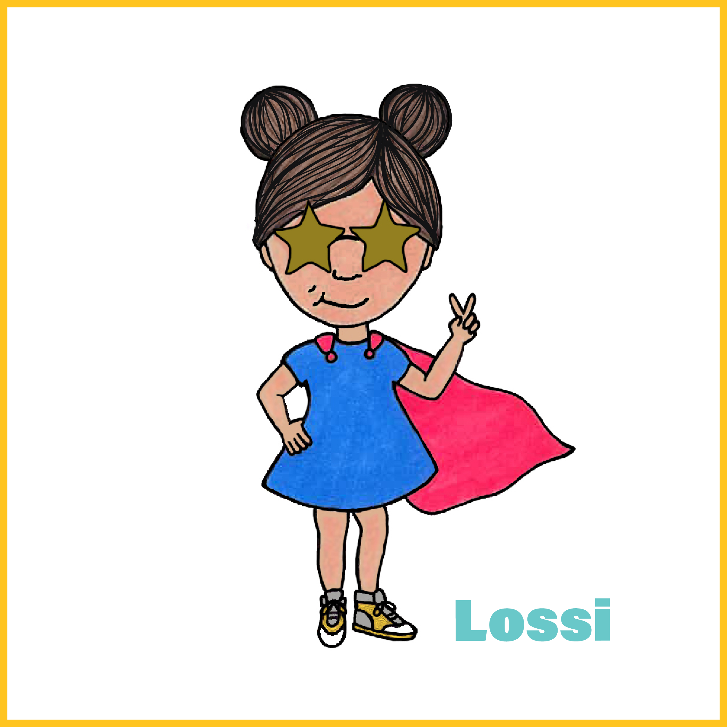 Childhood-Cancer-SuperScrubbles-Lossi-Star Glasses_Yellowborder.png