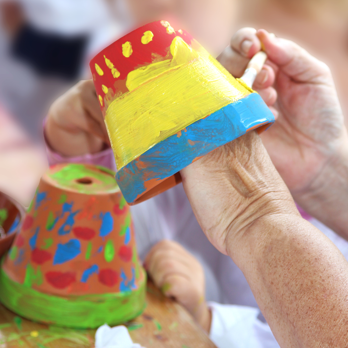 Nature Meets Art: Paint A Pot &amp; Plant Cress