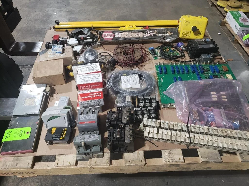 Pallet of Sensors and Control Components