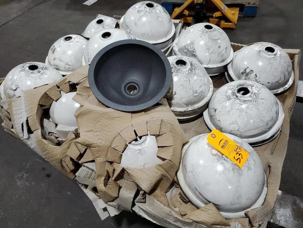 Approx 50 Round Bathroom Sinks