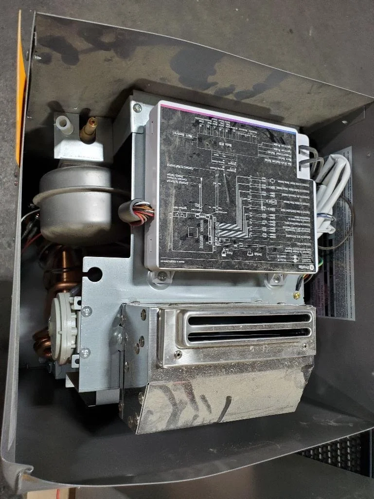 GE Profile RV water heater, model PR60PTLWBU02