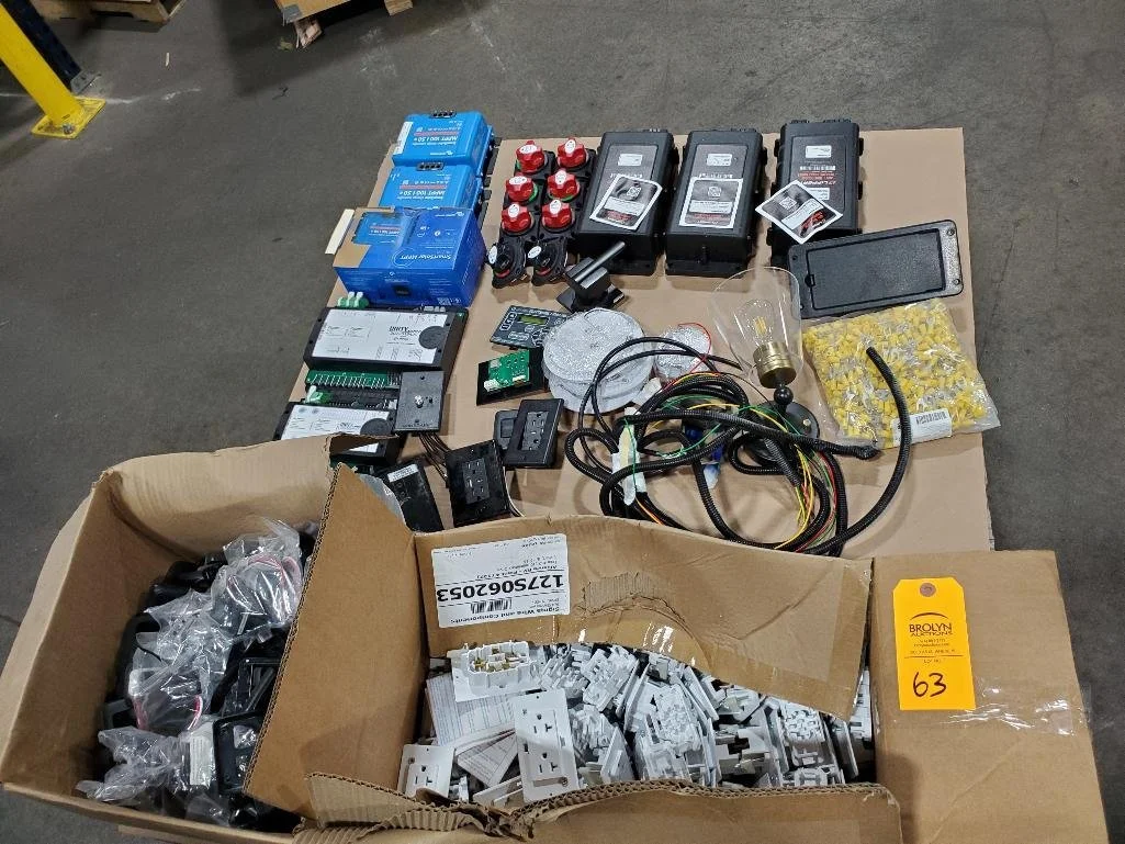 Pallet of Assorted RV Electronics