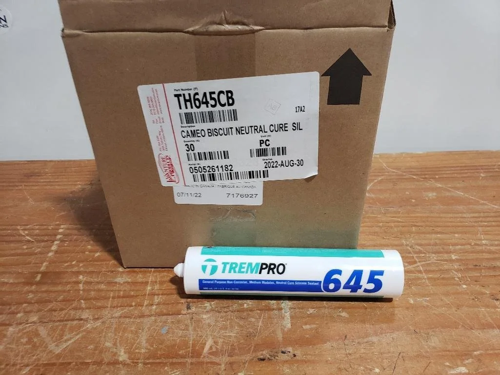 Qty 330 tubes - TremPro 645 Silicone Sealant