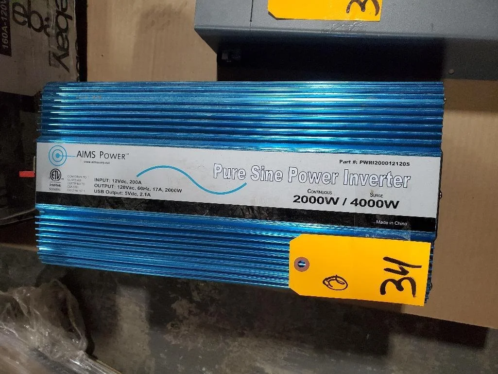 AIMS Power 2000W Pure Sine Power Inverter