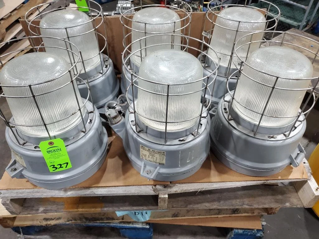 Industrial Caged Light Fixtures