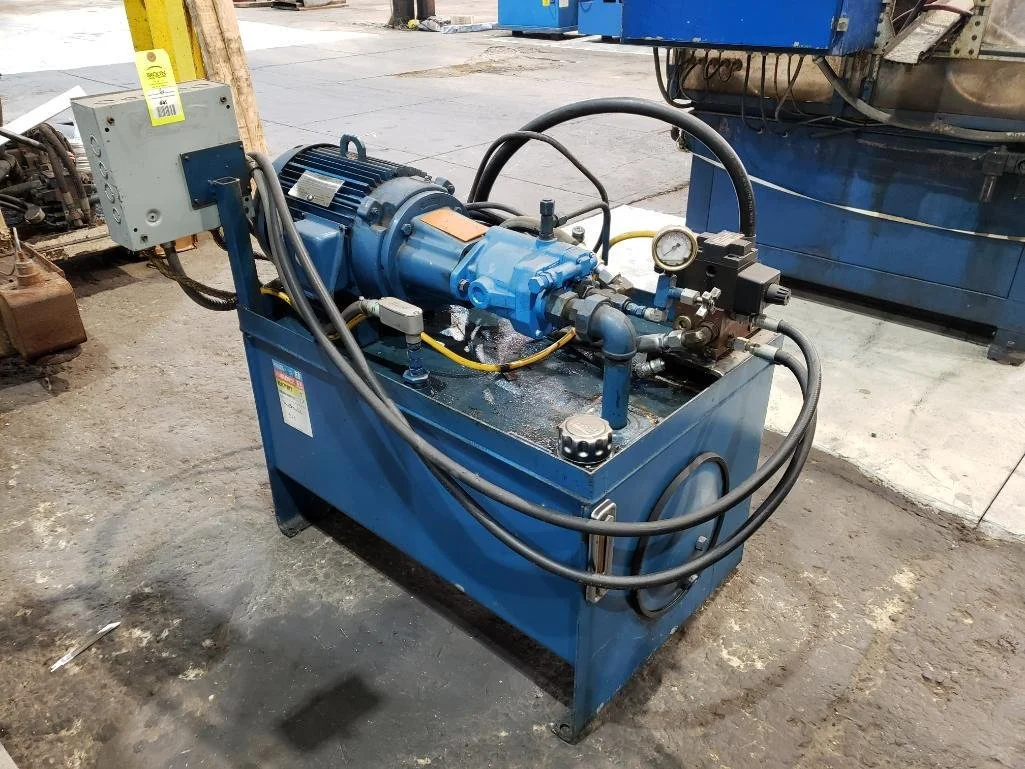 10hp Cross Company Hydraulic Power Unit. Model CSEA40-PVQ20. 3ph 230/460v.