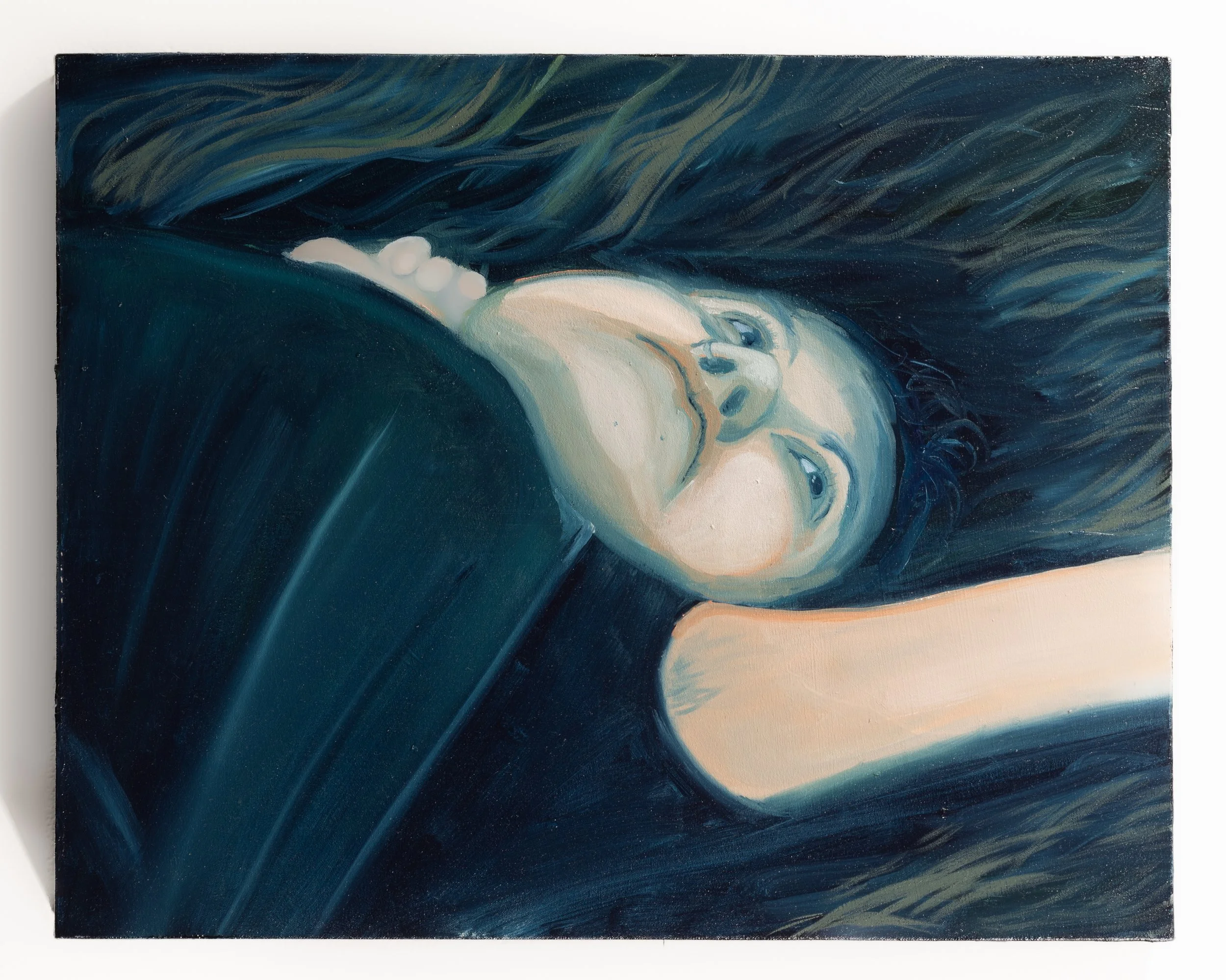 "Glow." Oil on canvas. 20 x 16 inches. 2025. 