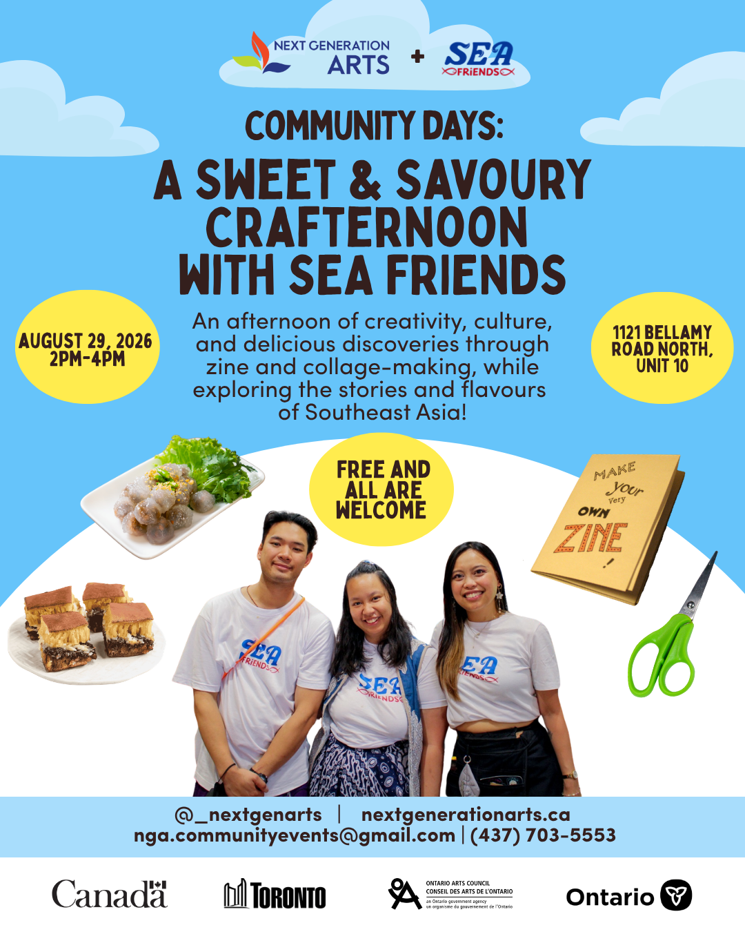 Community Days: A Sweet and Savoury Crafternoon with SEA FRIENDS