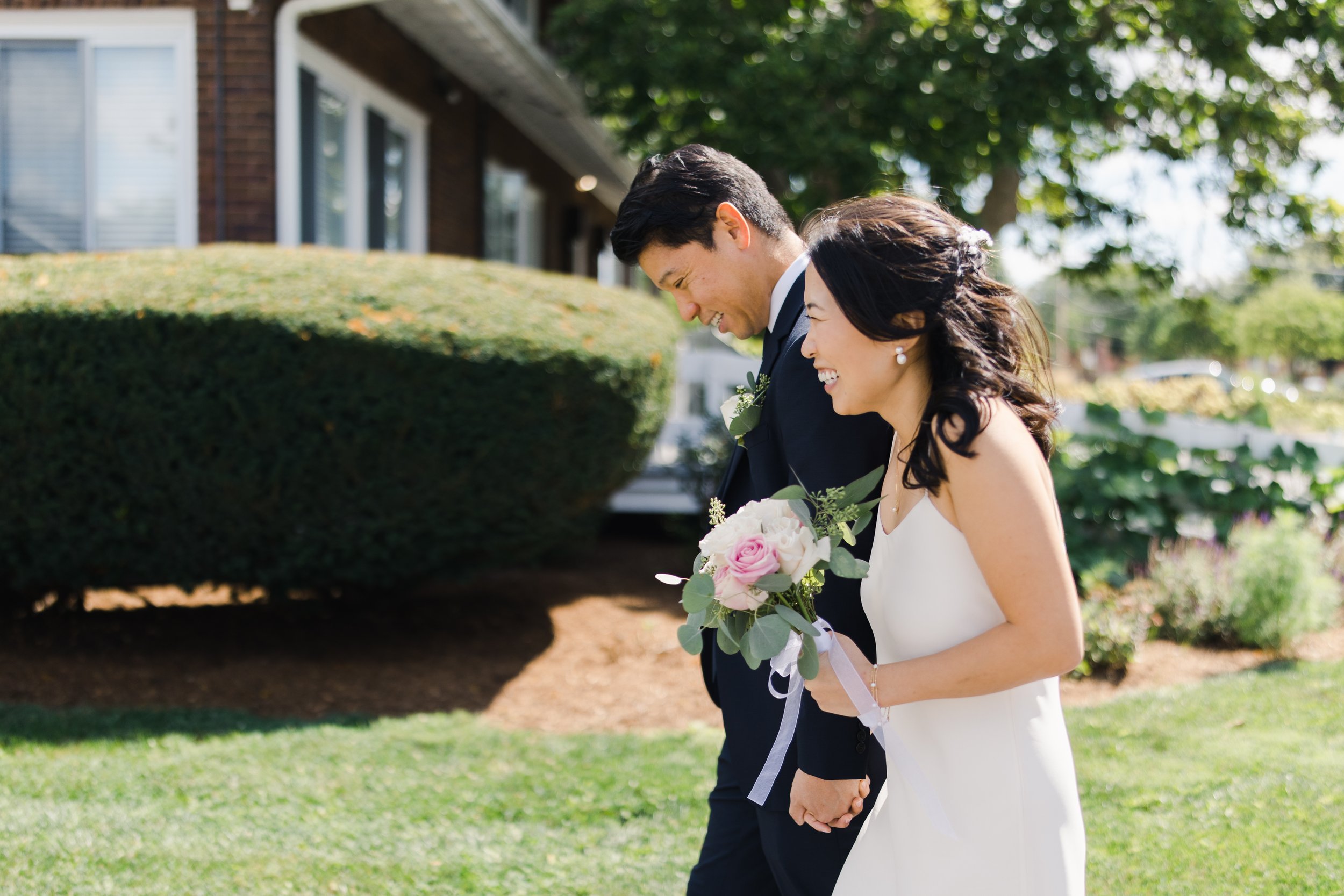 Korean church intimate wedding