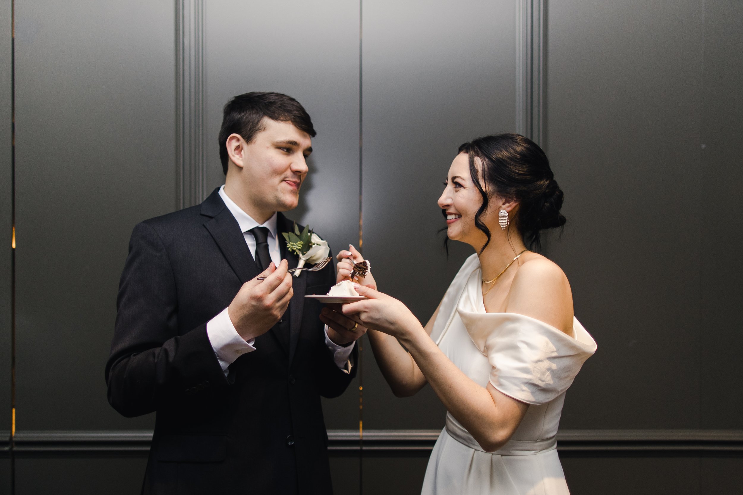 Chicago intimate wedding at The Gray Kimpton