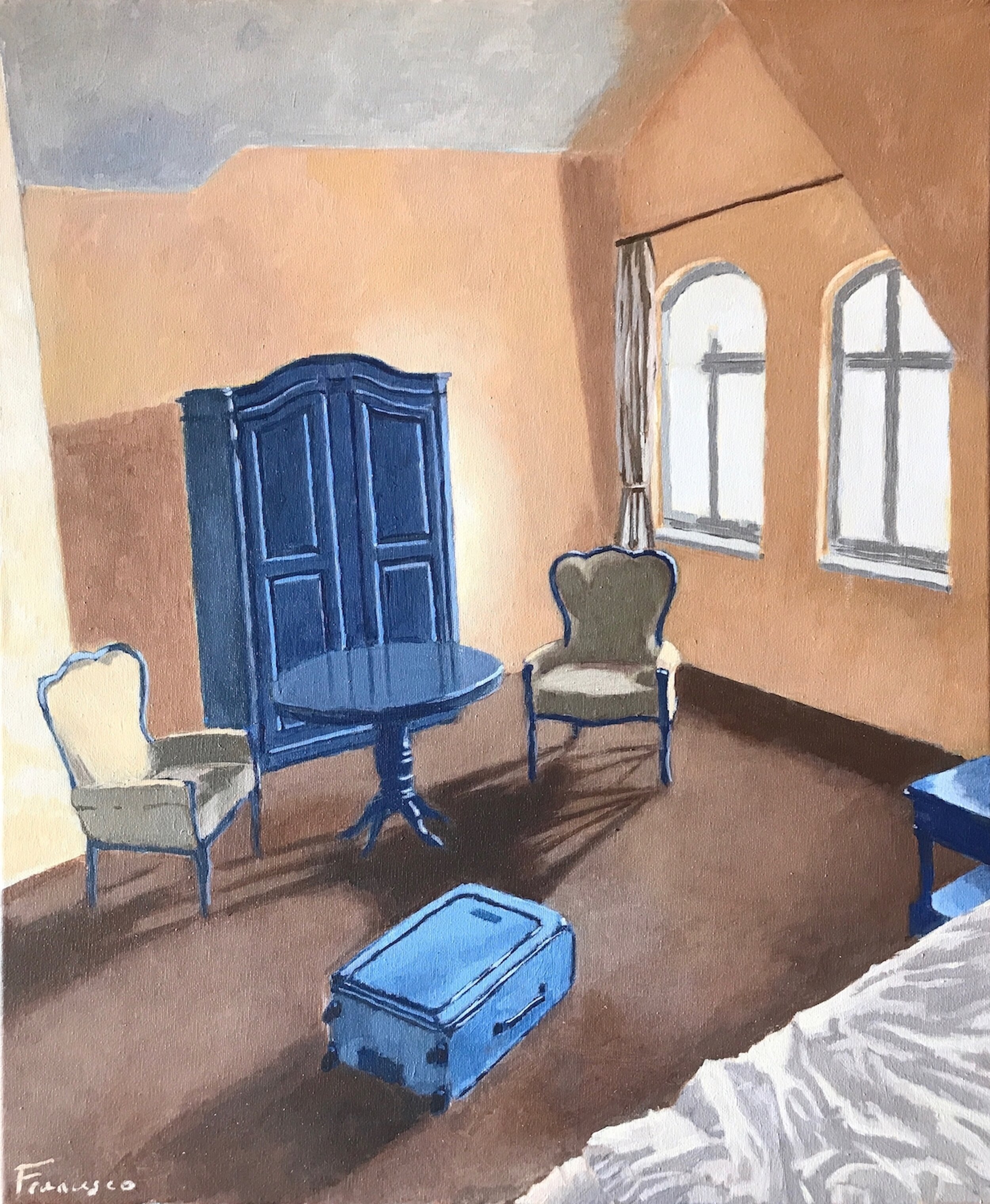 The other side I, 20x24"