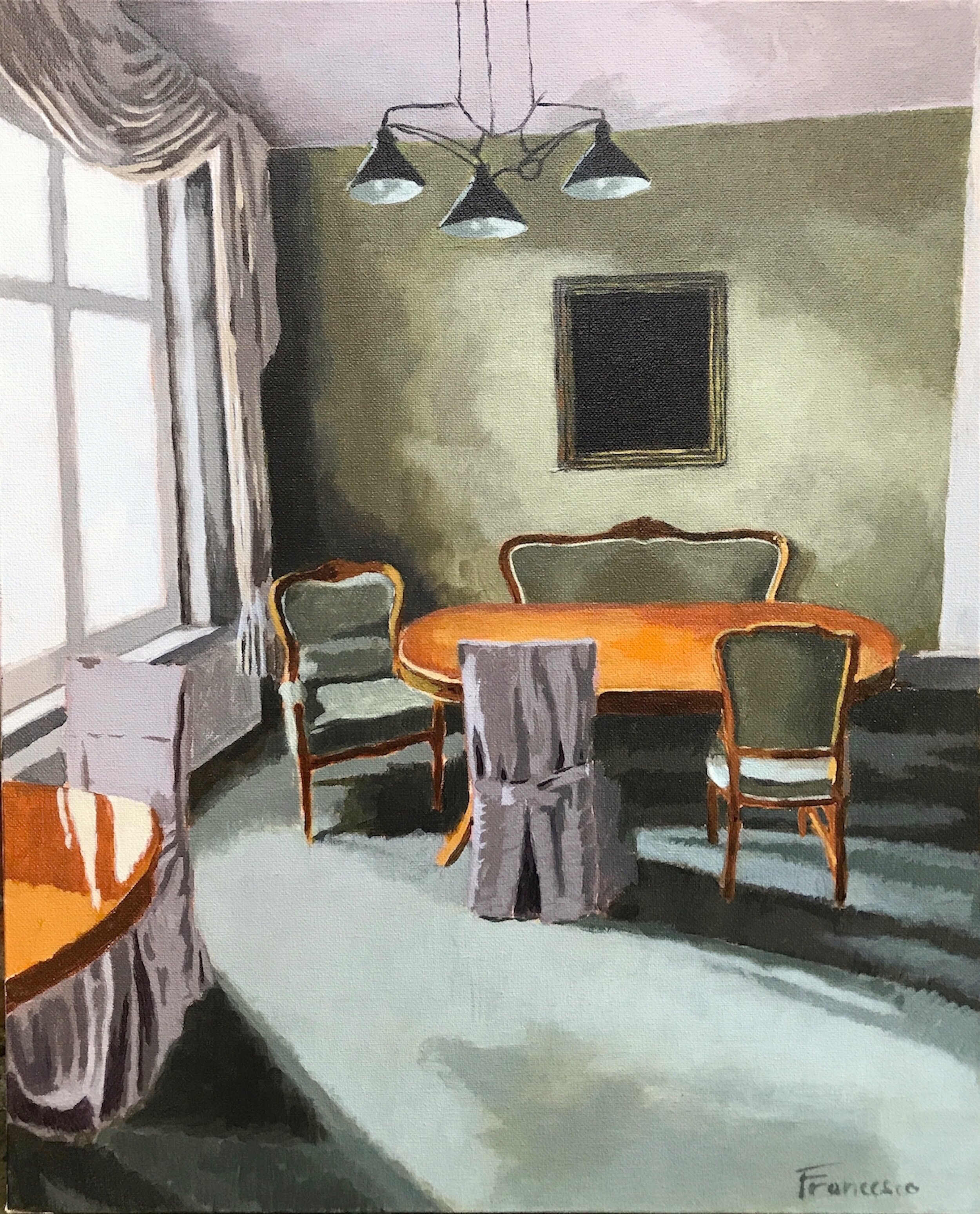 The other side III, 16x20"