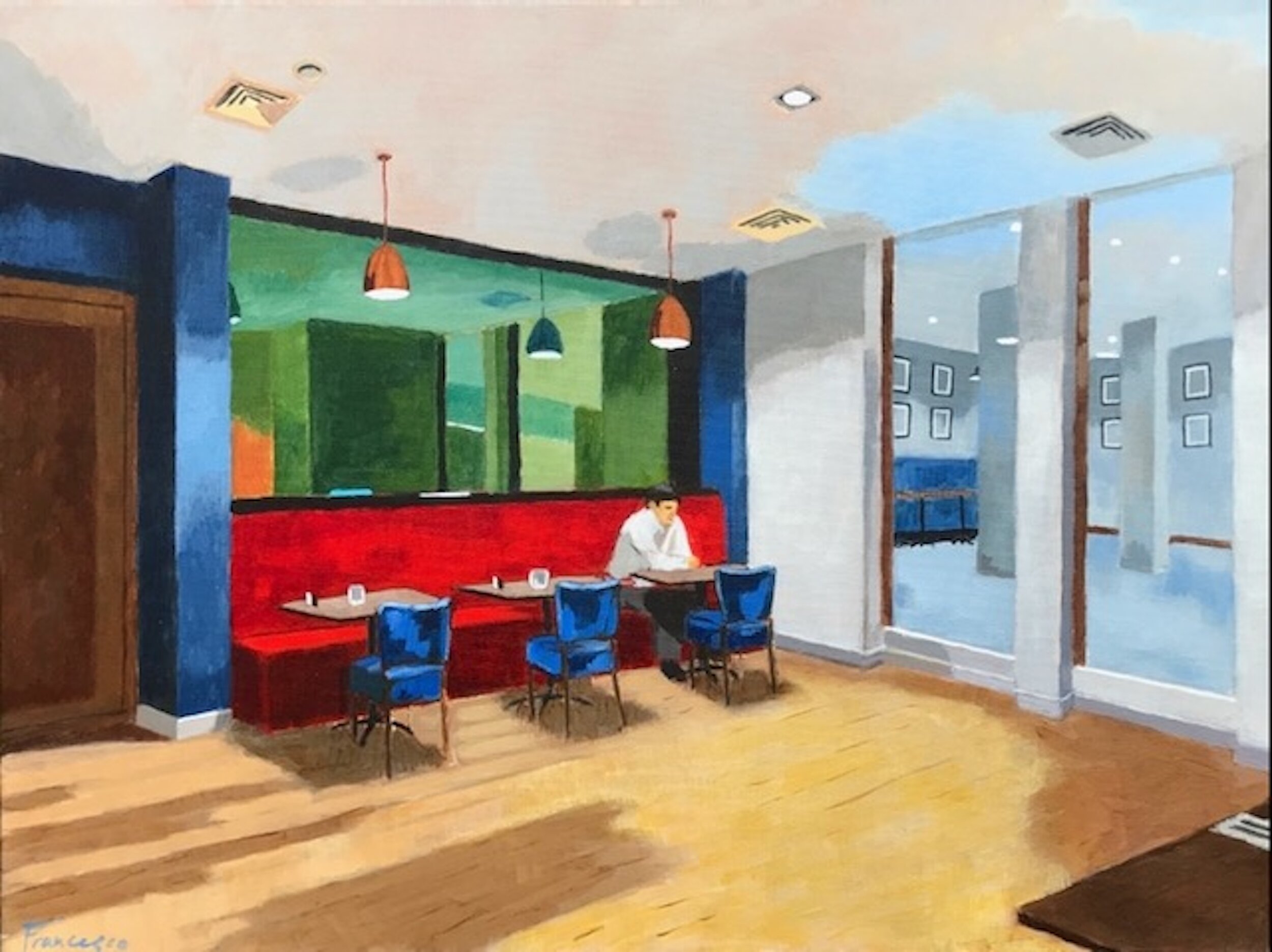 First night in Vegas, 20x24"
