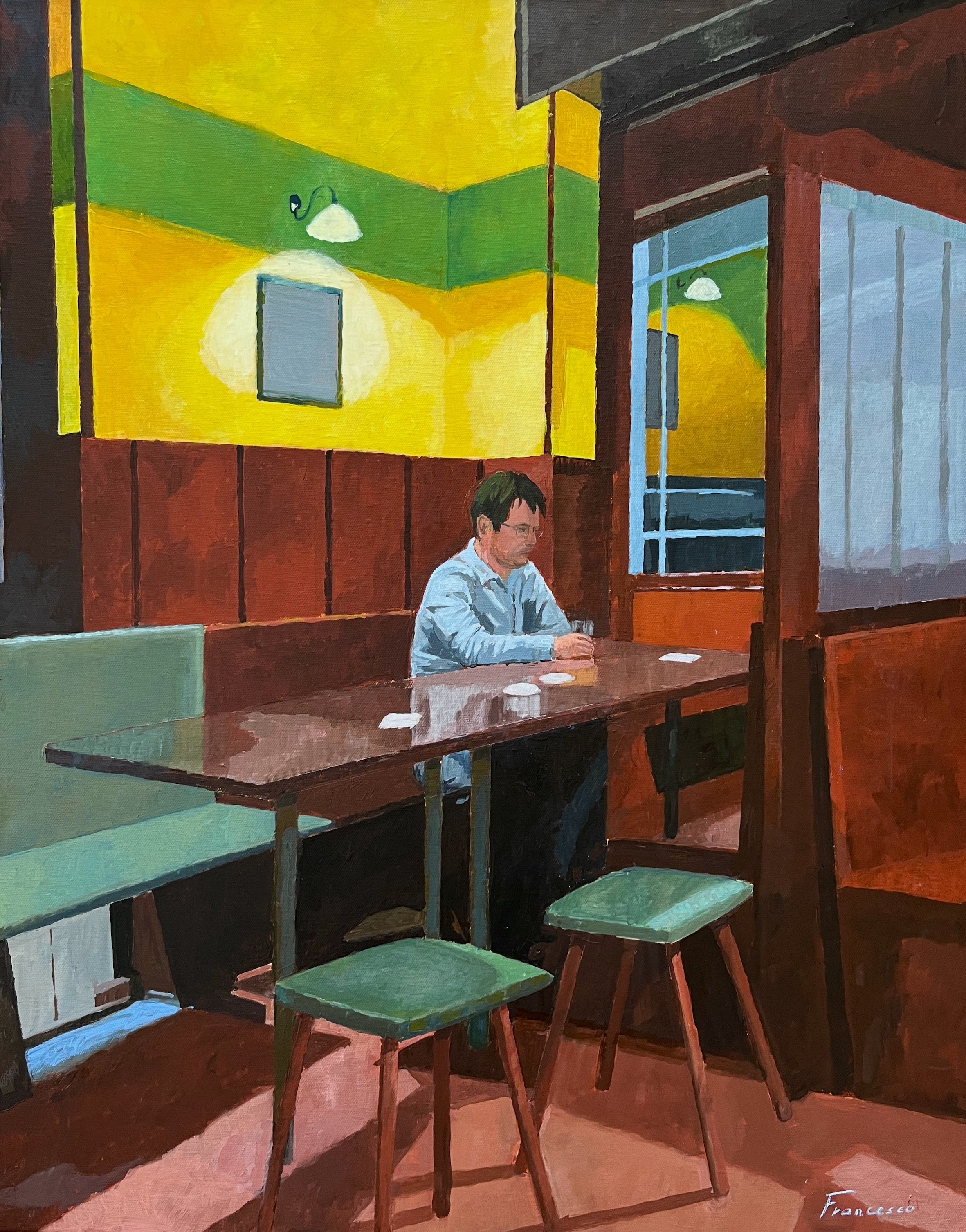 Antonio. 24 x 30"