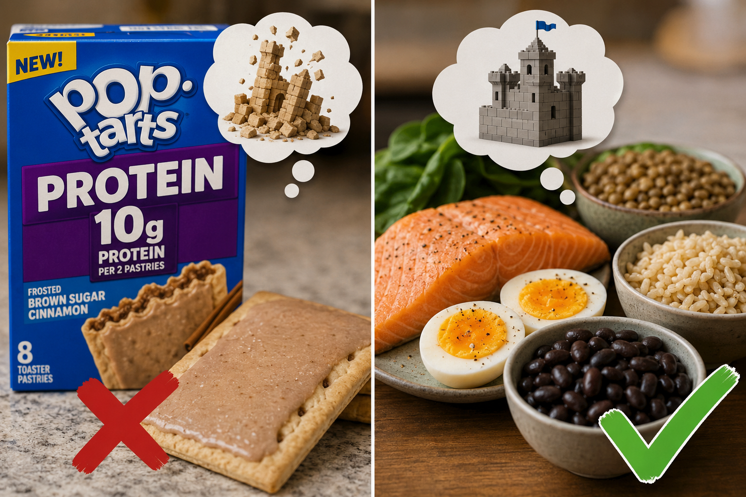 IS THE PROTEIN IN YOUR POP TARTS A LIE?