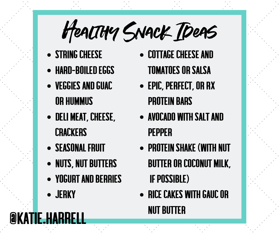Healthy On-the-Go Snack Ideas