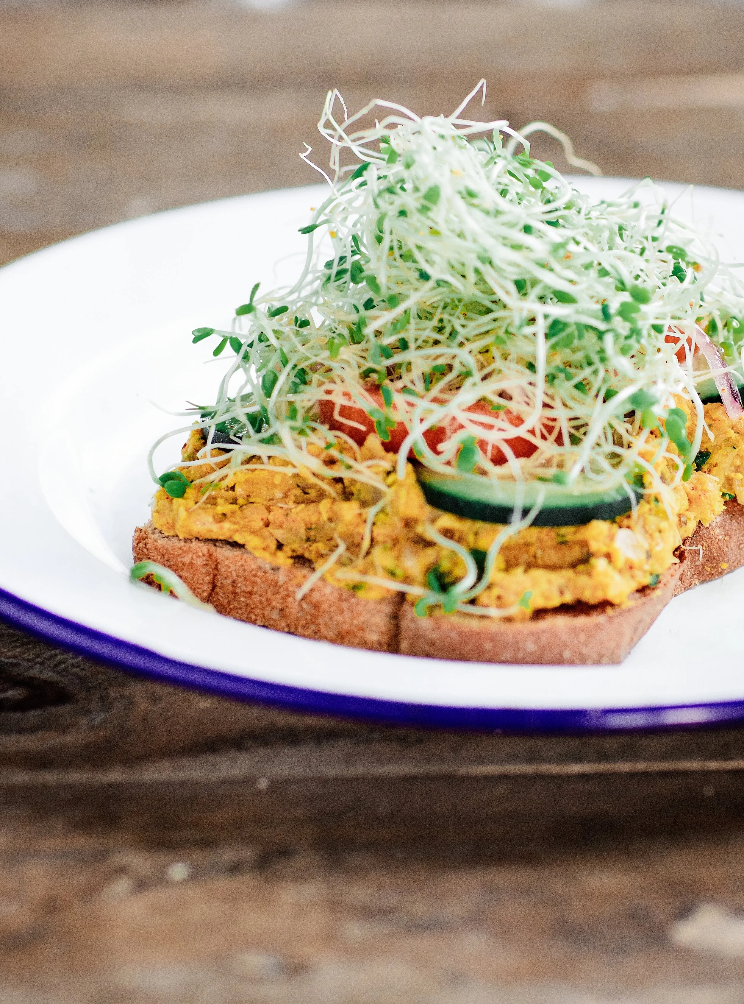 Chick Pea “Holy sh*t, Better than Tuna” Sandwich