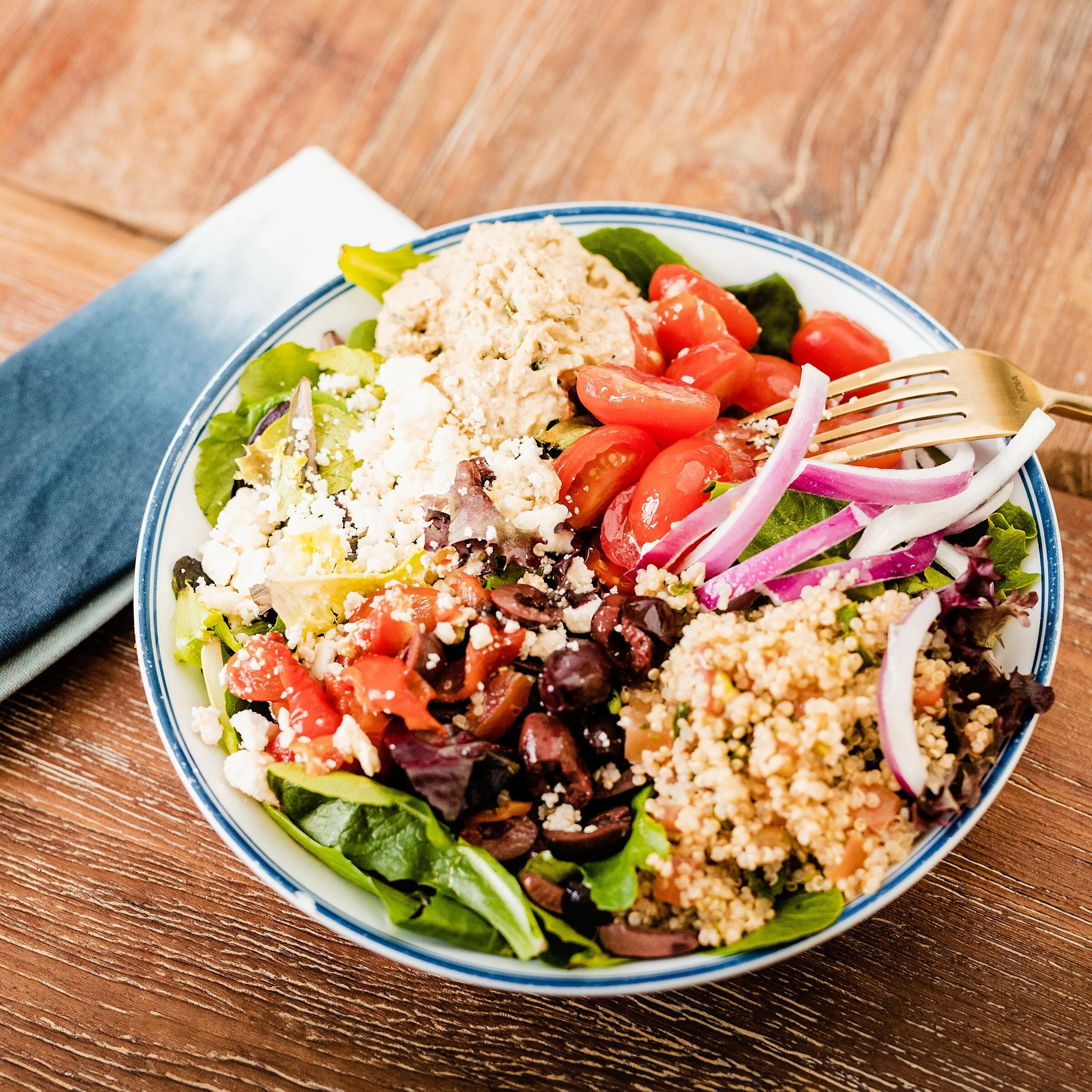 Warm Black Bean &amp; Squash Quinoa Bowl