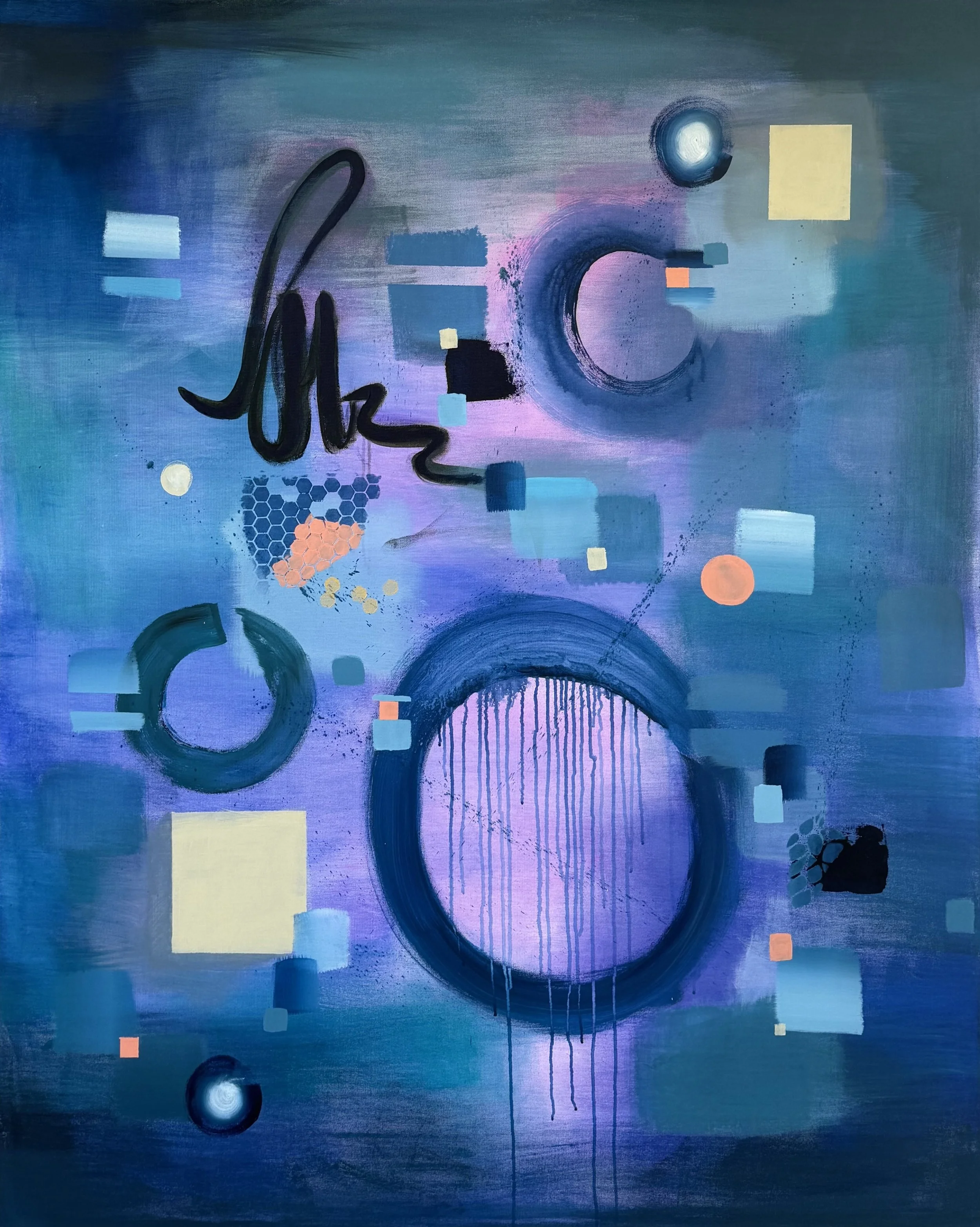 Trajectory / Original / Media : Mixed Media / Dimensions: 48x60x1.5in /2026 / Sold Commission