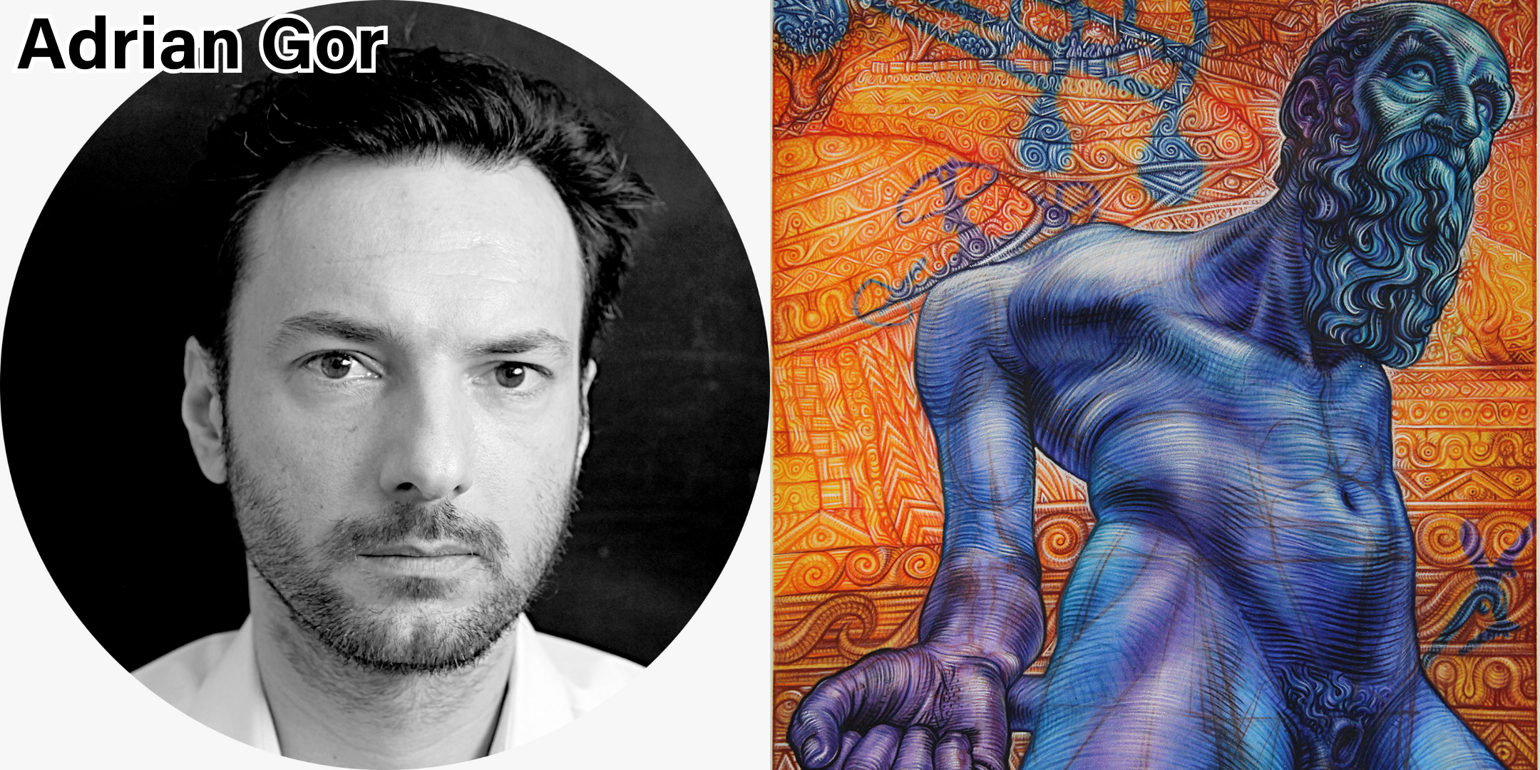 ...."Titan" by Adrian Gor. Fine Art inkjet print on 100% cotton rag, of a Charcoal and pastel on Velur paper, 19 x 27" .."Titan" par Adrian Gor. Impression d'art à jet d'encre sur 100% coton, d'un dessin au charbon et pastel sur papier Velur, 19 x 27