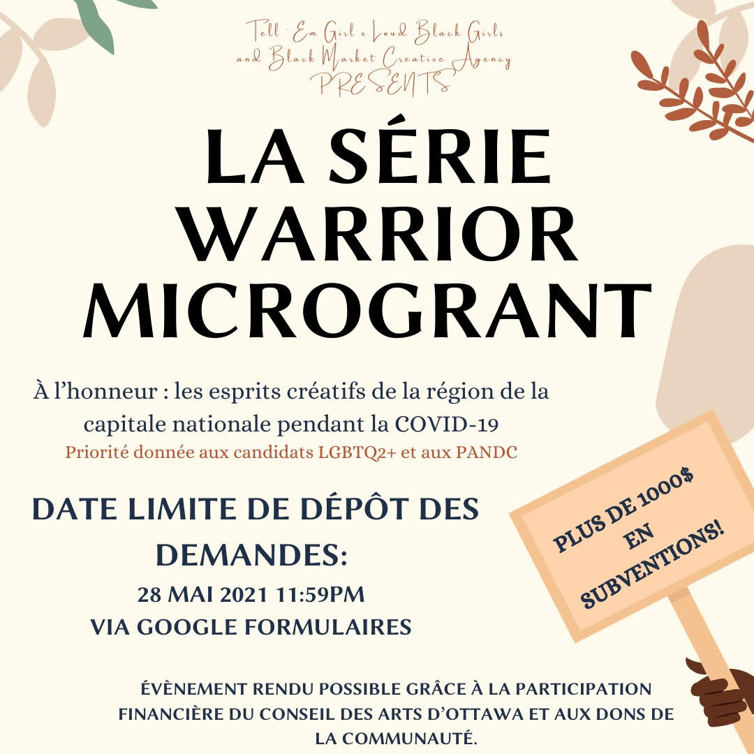 La série Warrior Microgrant