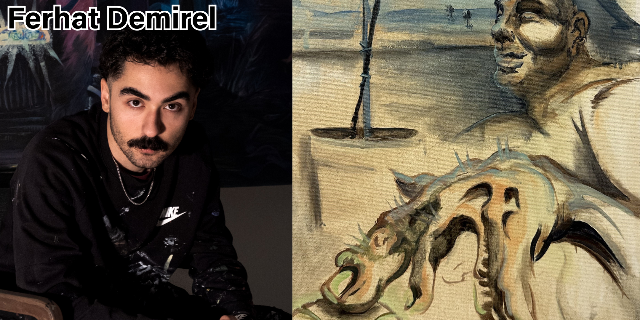 ...."Study 1" by Ferhat Demirel. 10 x 20" .."Study 1" par Ferhat Demirel. 10 x 20 po....