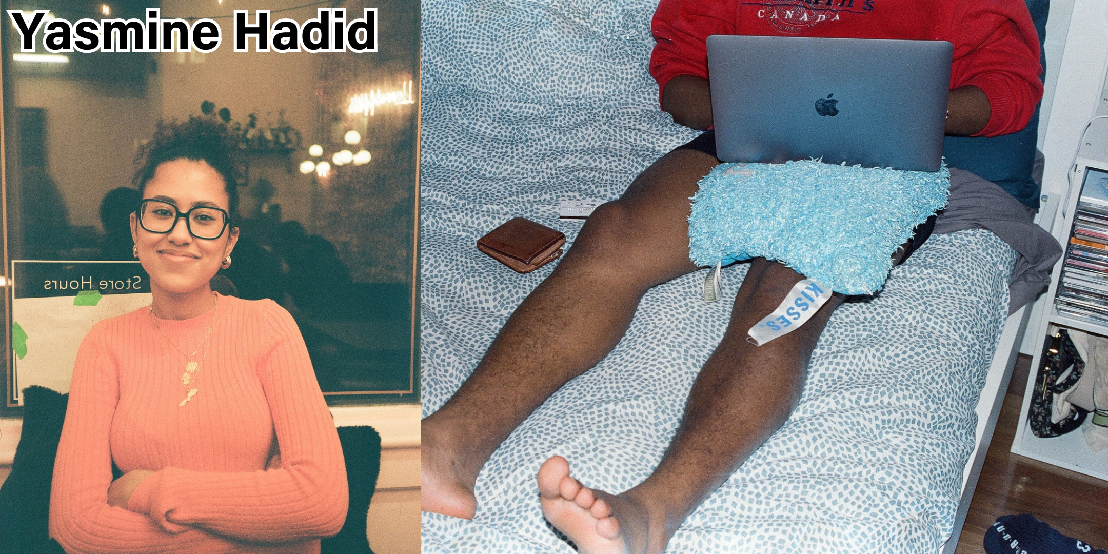 ...."LaCienega" by Yasmine Hadid. Framed glossy paper print, 8 x 10" .."LaCienega" par Yasmine Hadid. Impression encadrée de papier glacé, 8 x 10 po....