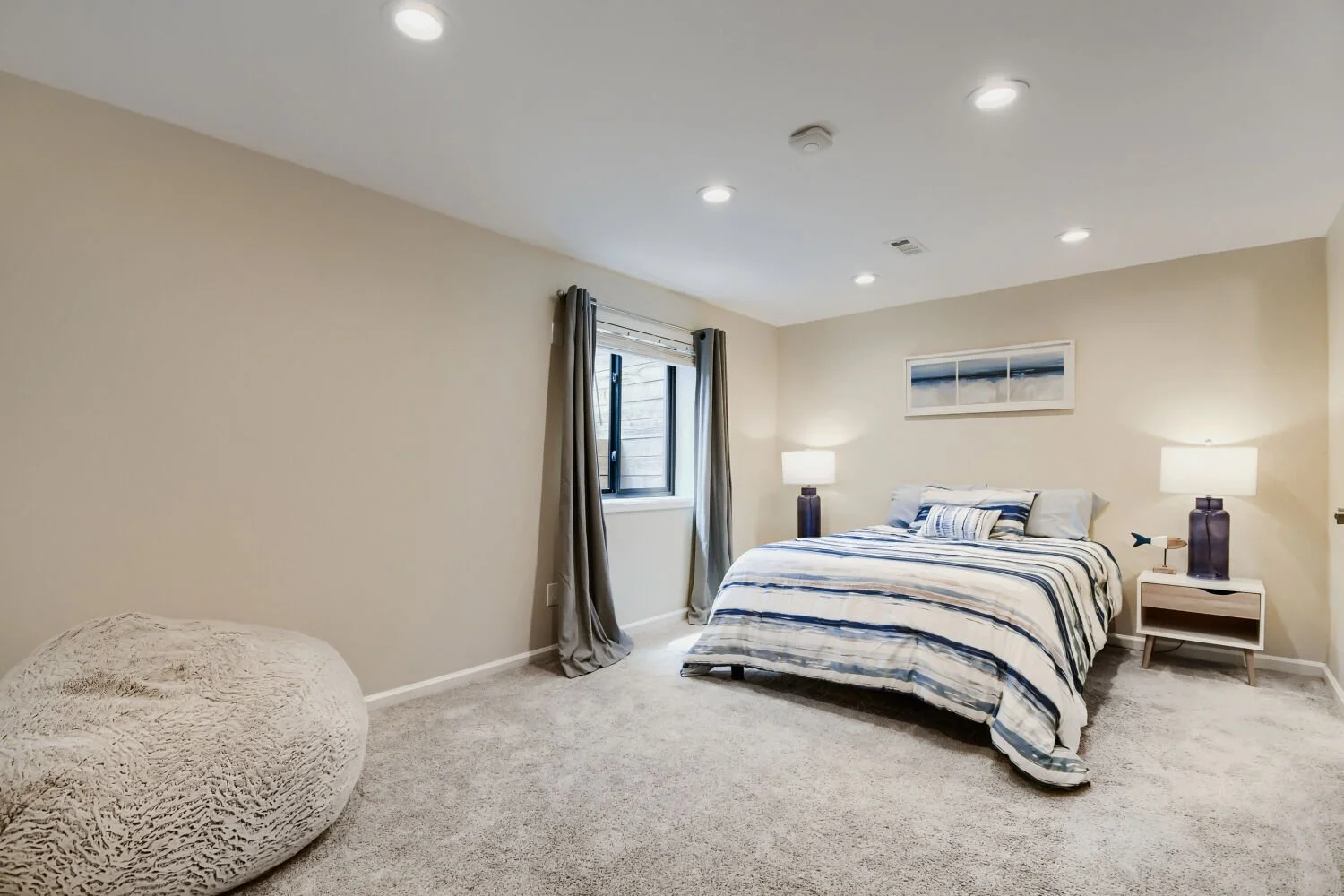  4th Bedroom, in basement 
