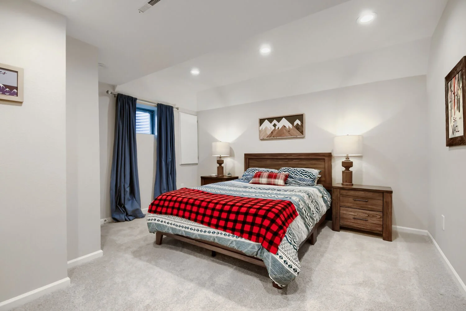  5th Bedroom, in basement, nonconforming 