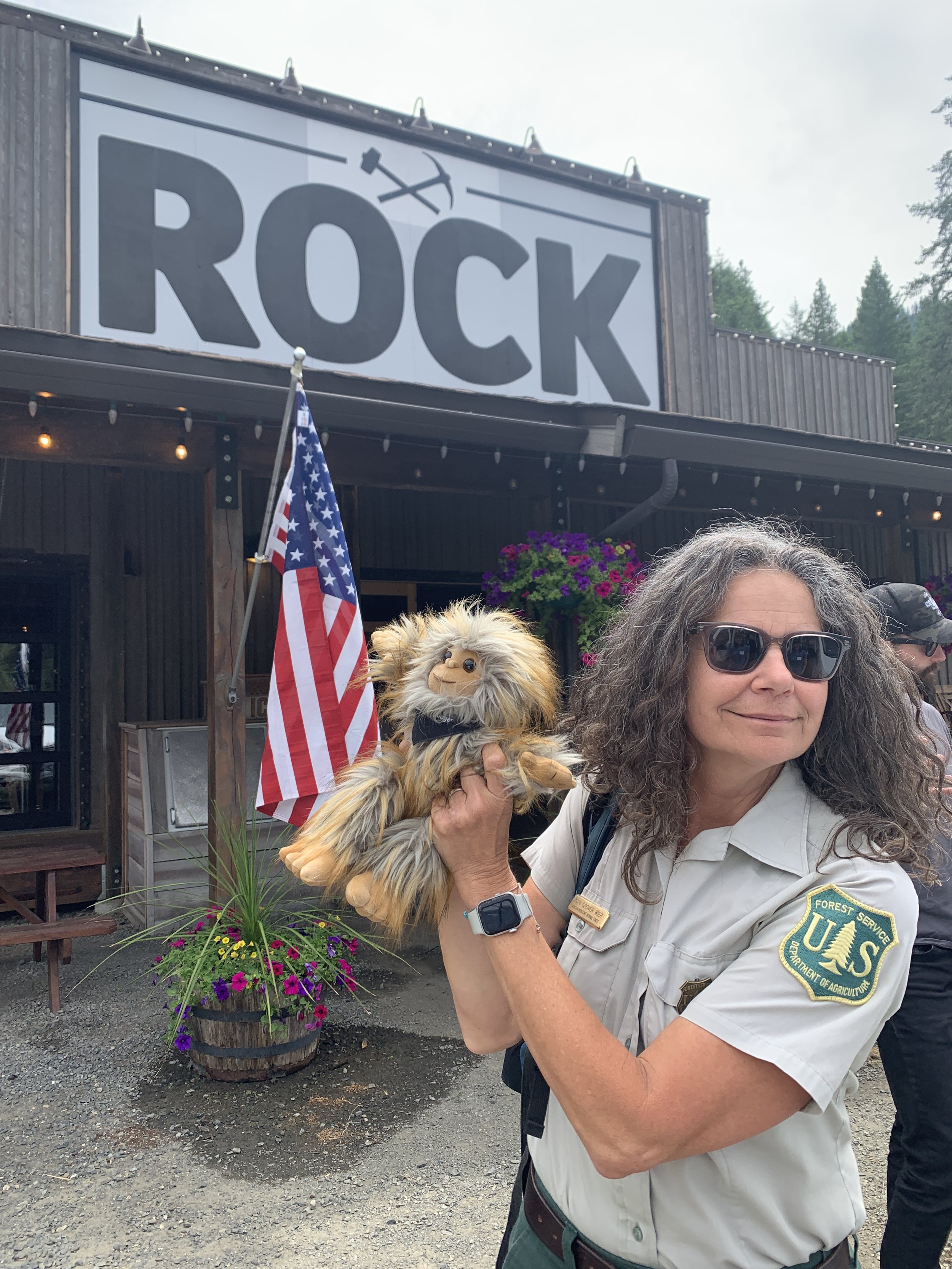 2 - but first, lunch at Rock with my new friend Kari Grover-Wier USFS.JPG