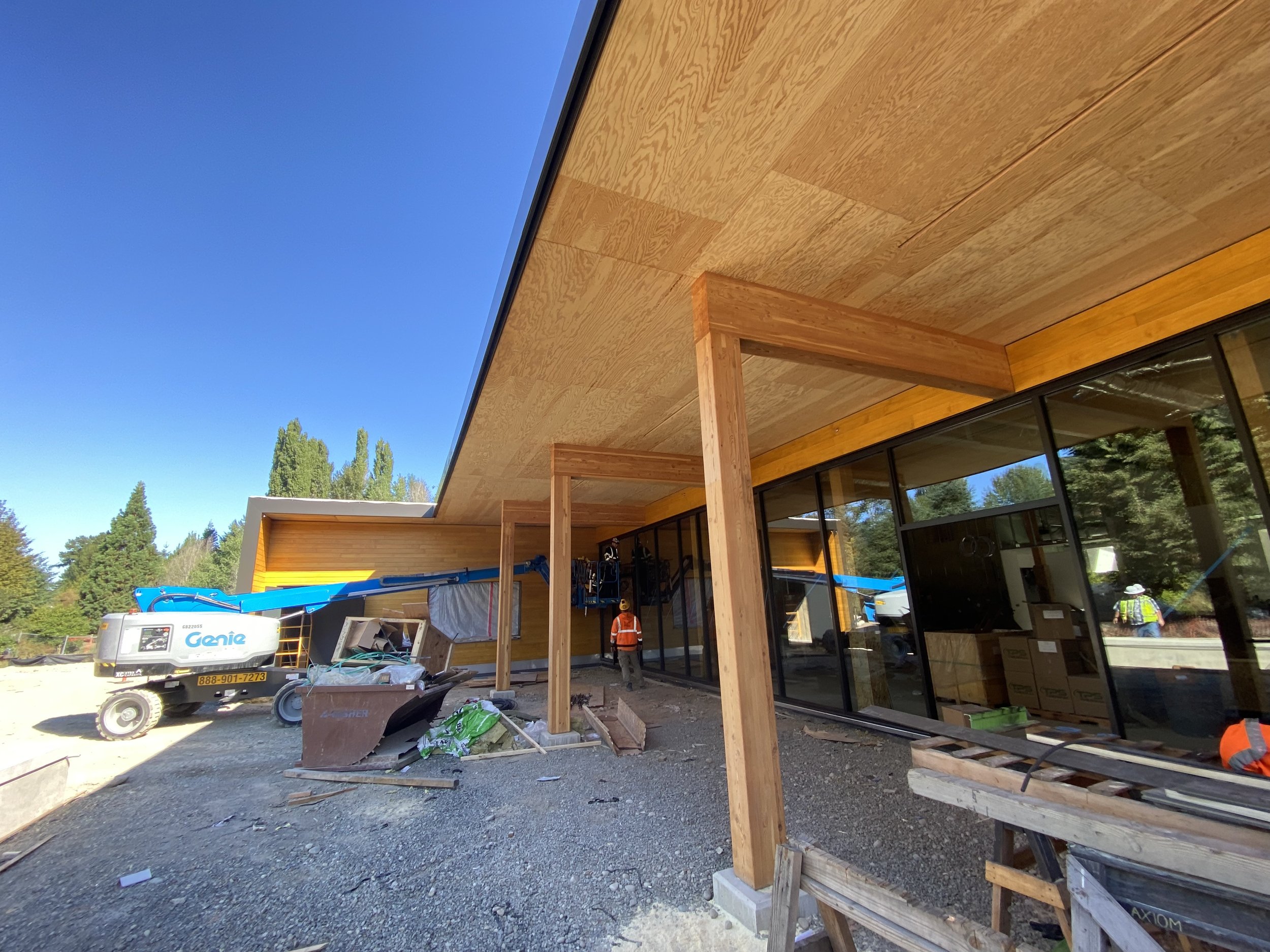 3-construction-Redmond Senior and Community Center - mass plywood panels built with climate-smart wood - photo courtesy Opsis Architecture .JPG