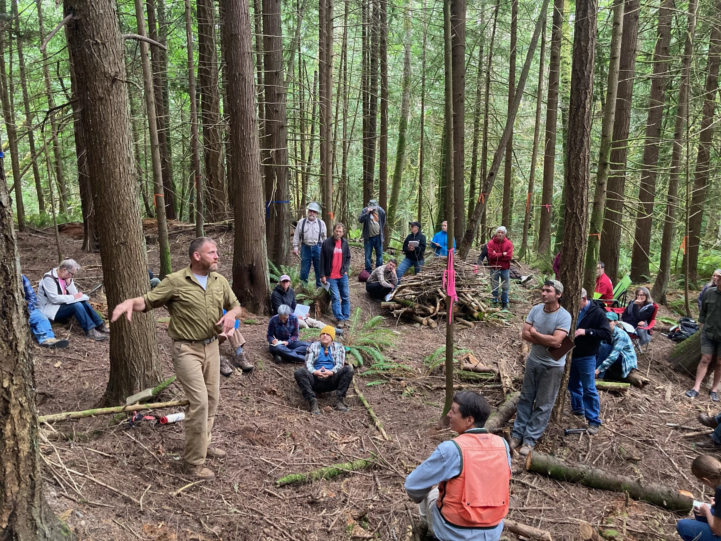 Tour of Chimacum Ridge Community Forest - photo credit Sustainable Northwest