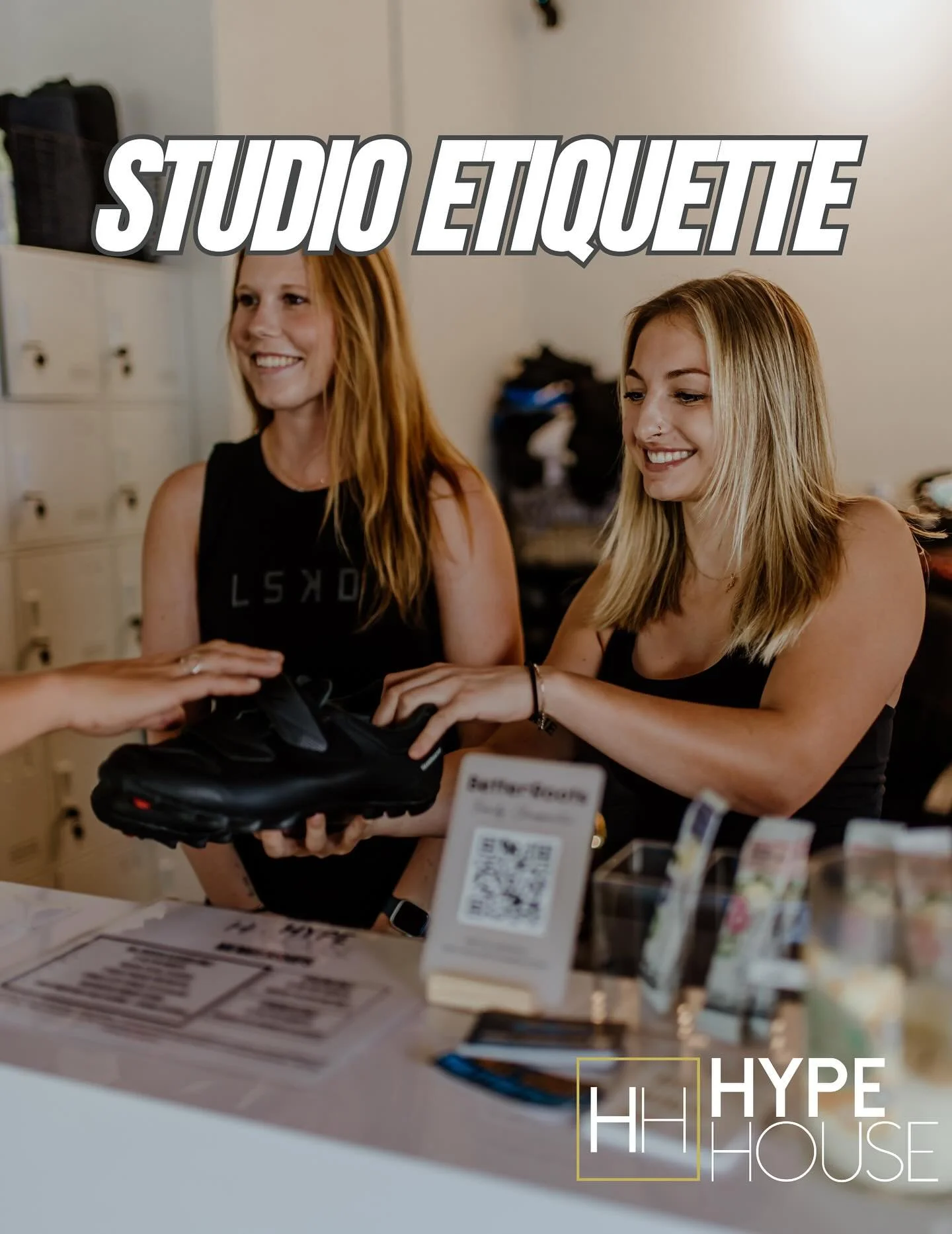 We&rsquo;re so grateful for our community and the energy you bring into the studio! 💪✨ 

Please take a moment to read through our studio rules and be courteous of others&mdash;these little things help keep our space safe, welcoming, and fun for ever