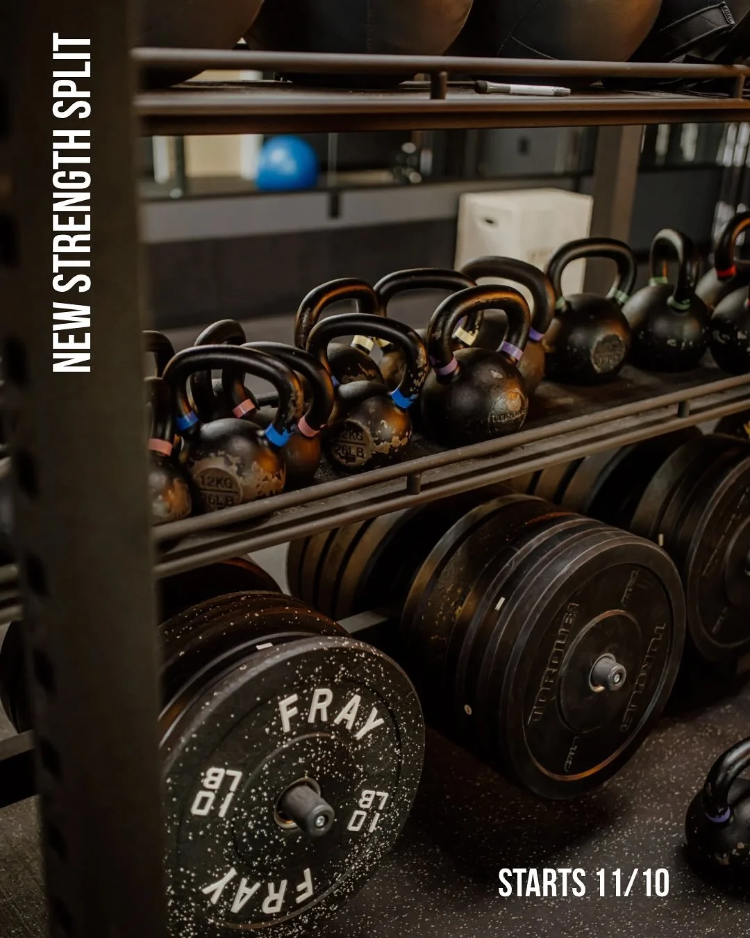 New strength split. Minor tweaks, major gains. 

Lets get to work 💥