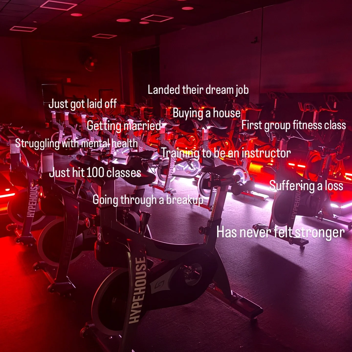 We all show up from different places in life but for 45 minutes, this room becomes the reset.
Move, breathe, feel and leave a little stronger than we walked in 💪🫶

#hypehouse #hypehousestudio #indoorcycling #missoulafitness #missoulagroupfitness