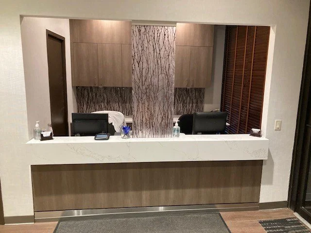 Laminate and Quartz Reception
