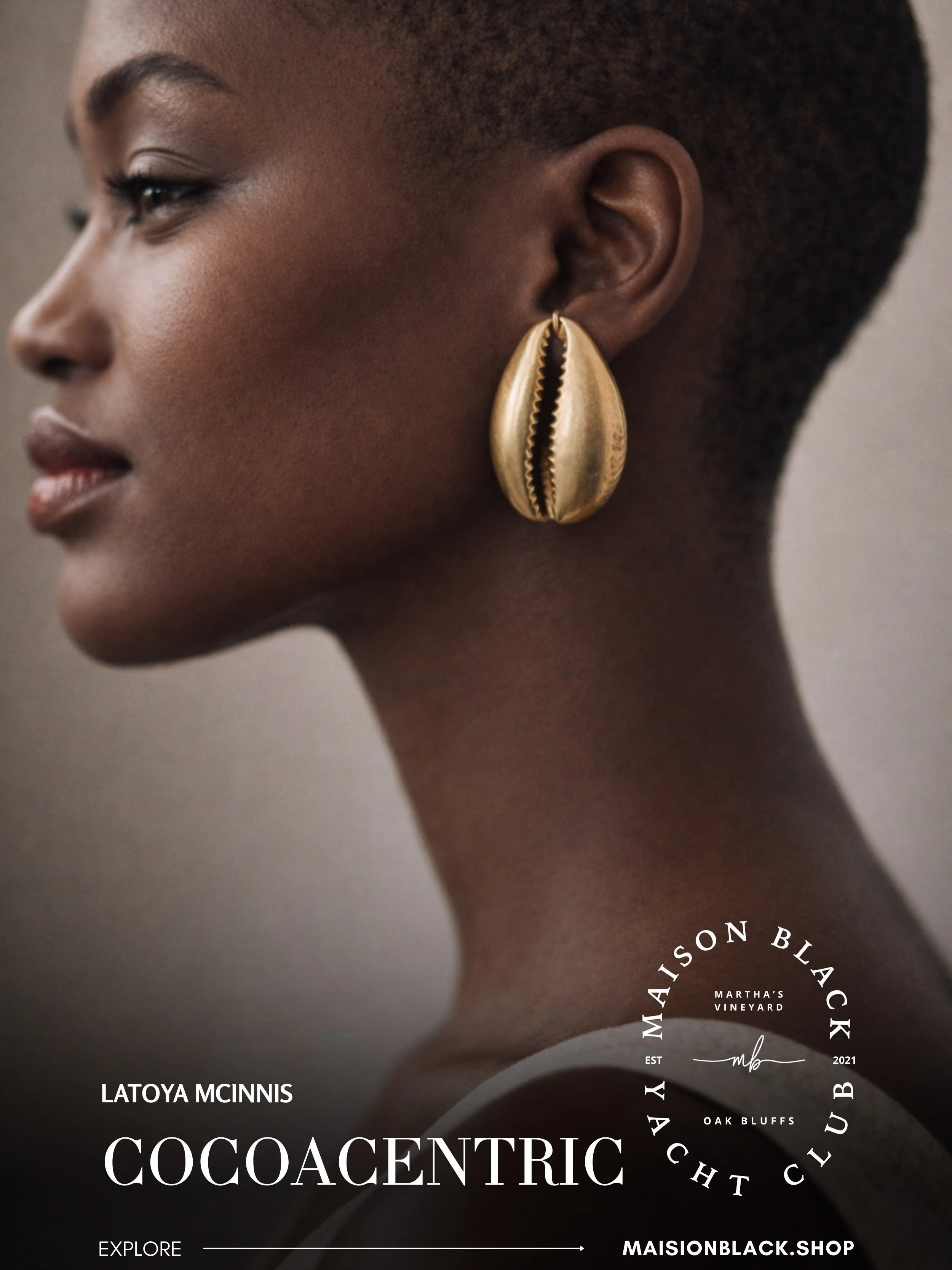 📍Martha&rsquo;s Vineyard, we&rsquo;re here! 

📣WE&rsquo;RE  Excited to share that this summer you can shop COCOACENTRIC at the @maisonblacknewyork Summer Pop-Up Boutique in Oak Bluffs⚓️

Find a curated edit of our best-selling statement earrings&md