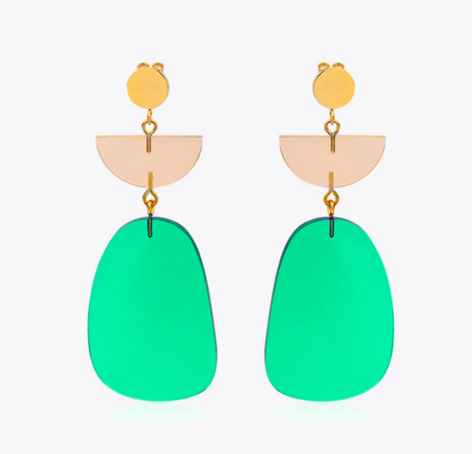 Cyan Colors Resin Drop