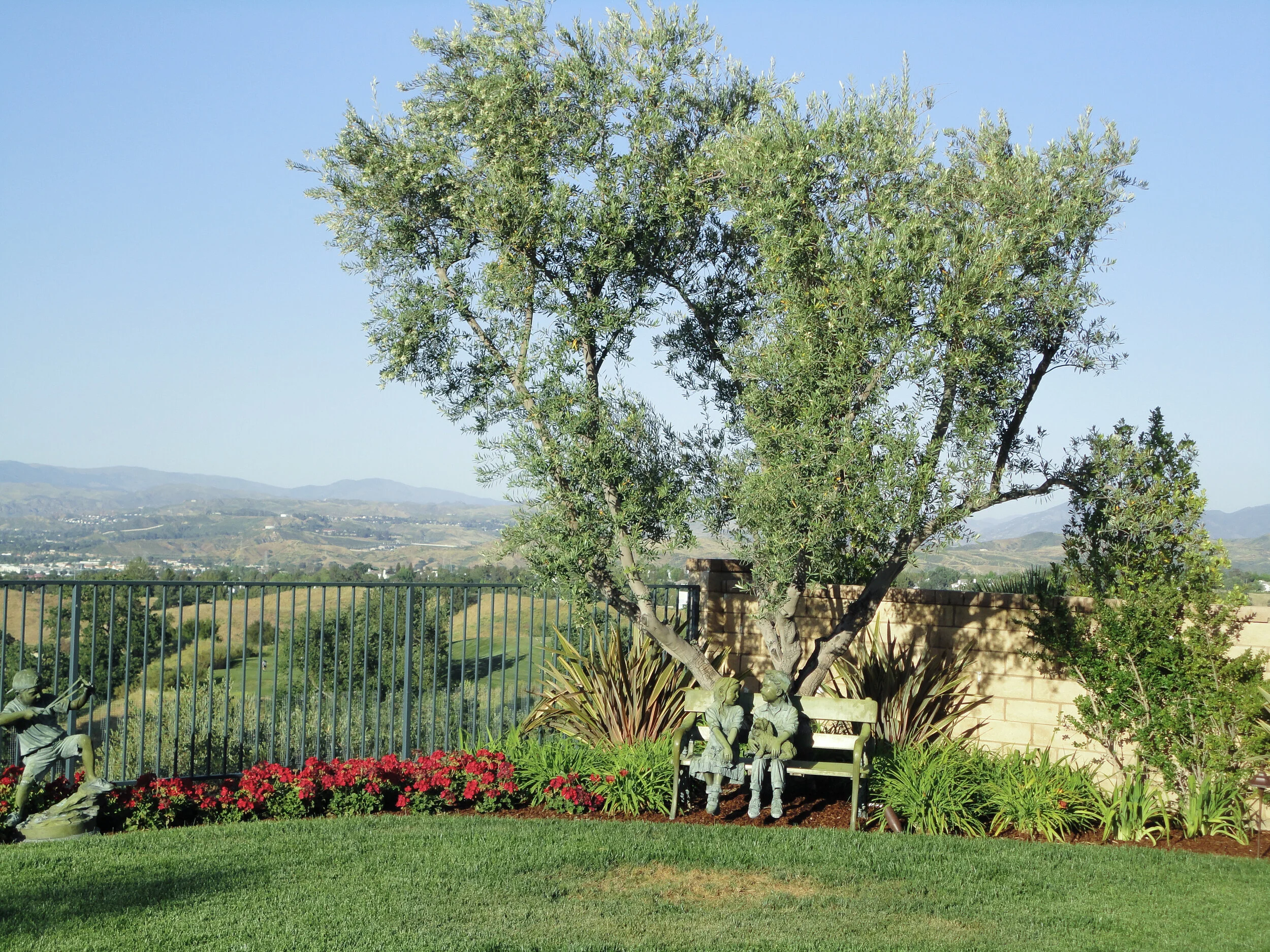 Villa landscape