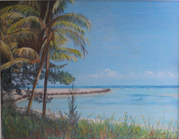 "Bahama Breeze"   Pastel   12" x 16" sold