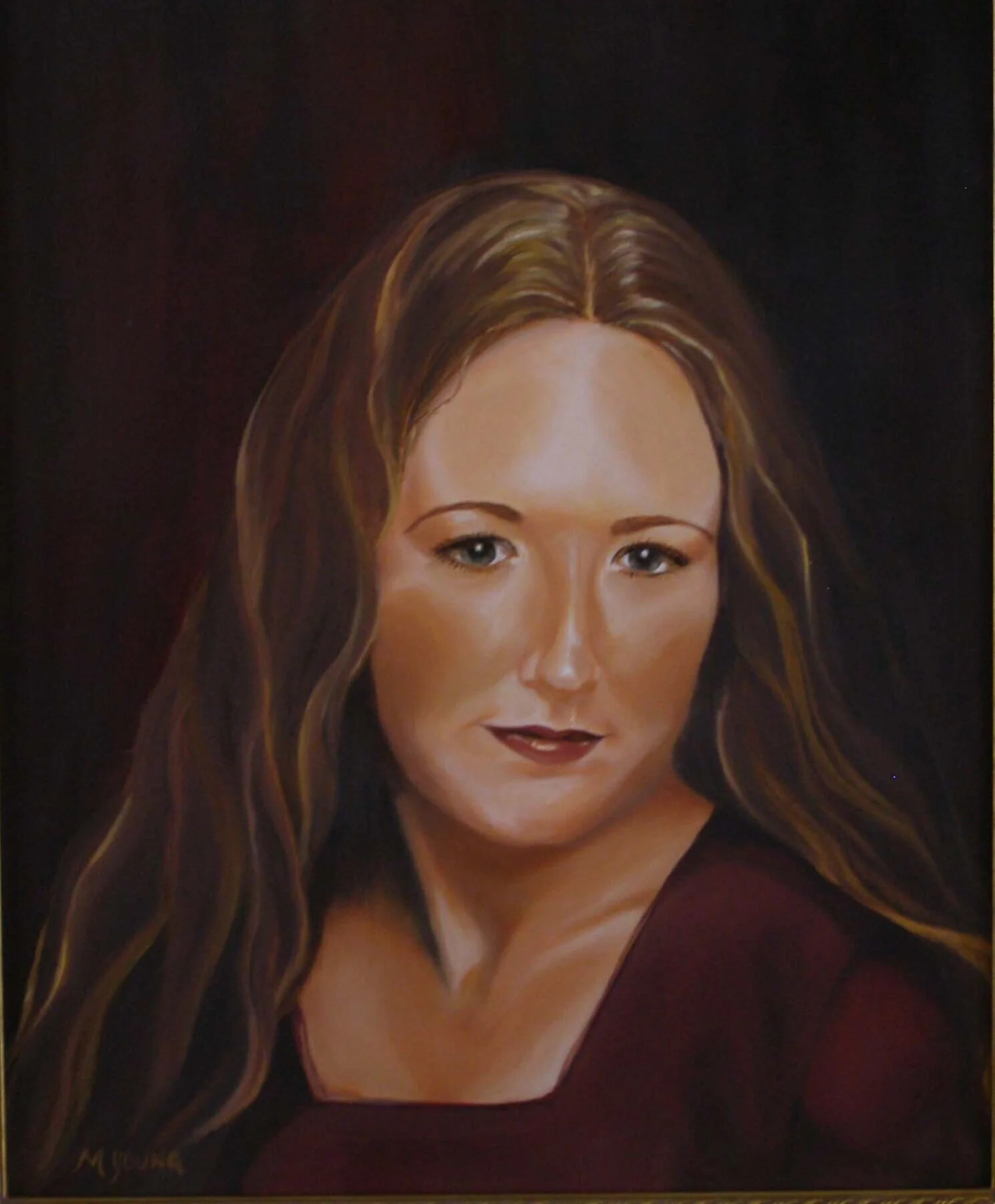 "Heather"  Oil on Canvas  16" x 20" NFS