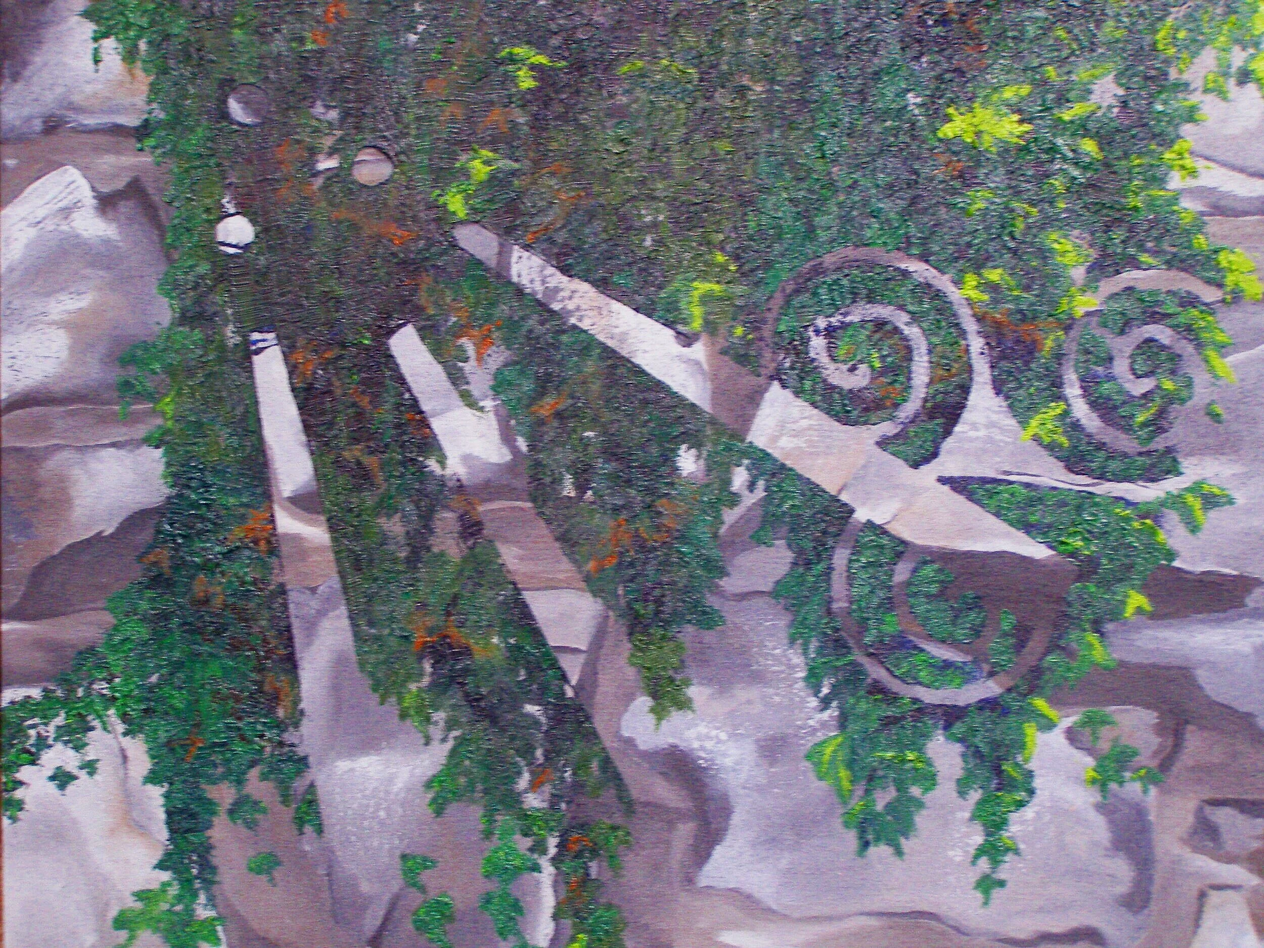 "Awen"  Oil on Canvas 24" x 30" x 2" sold