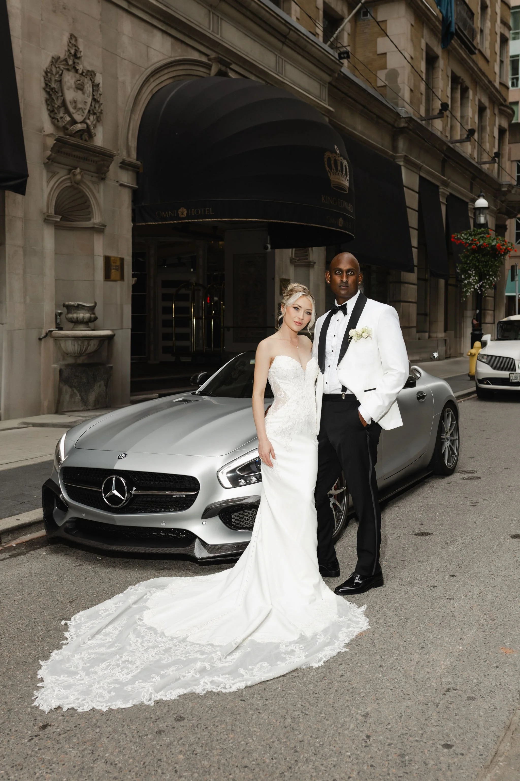 Allison & Rishi at Omni King Edward Hotel         Photography by Purple Tree Photography