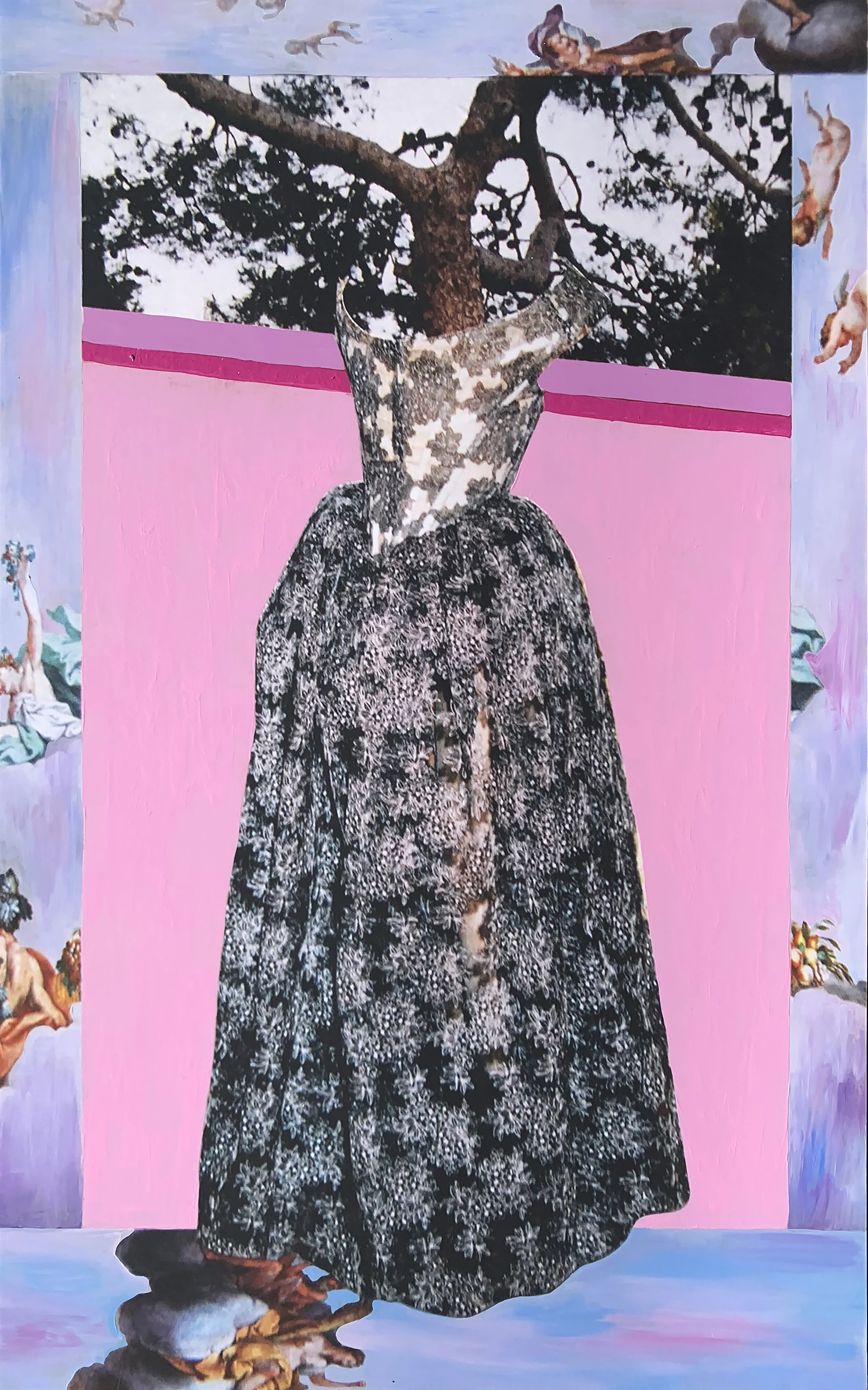 Vivienne's Putti - Mixed Media - 2020