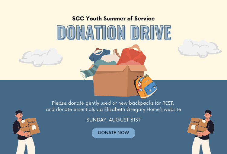Summer of Service Donation Drive