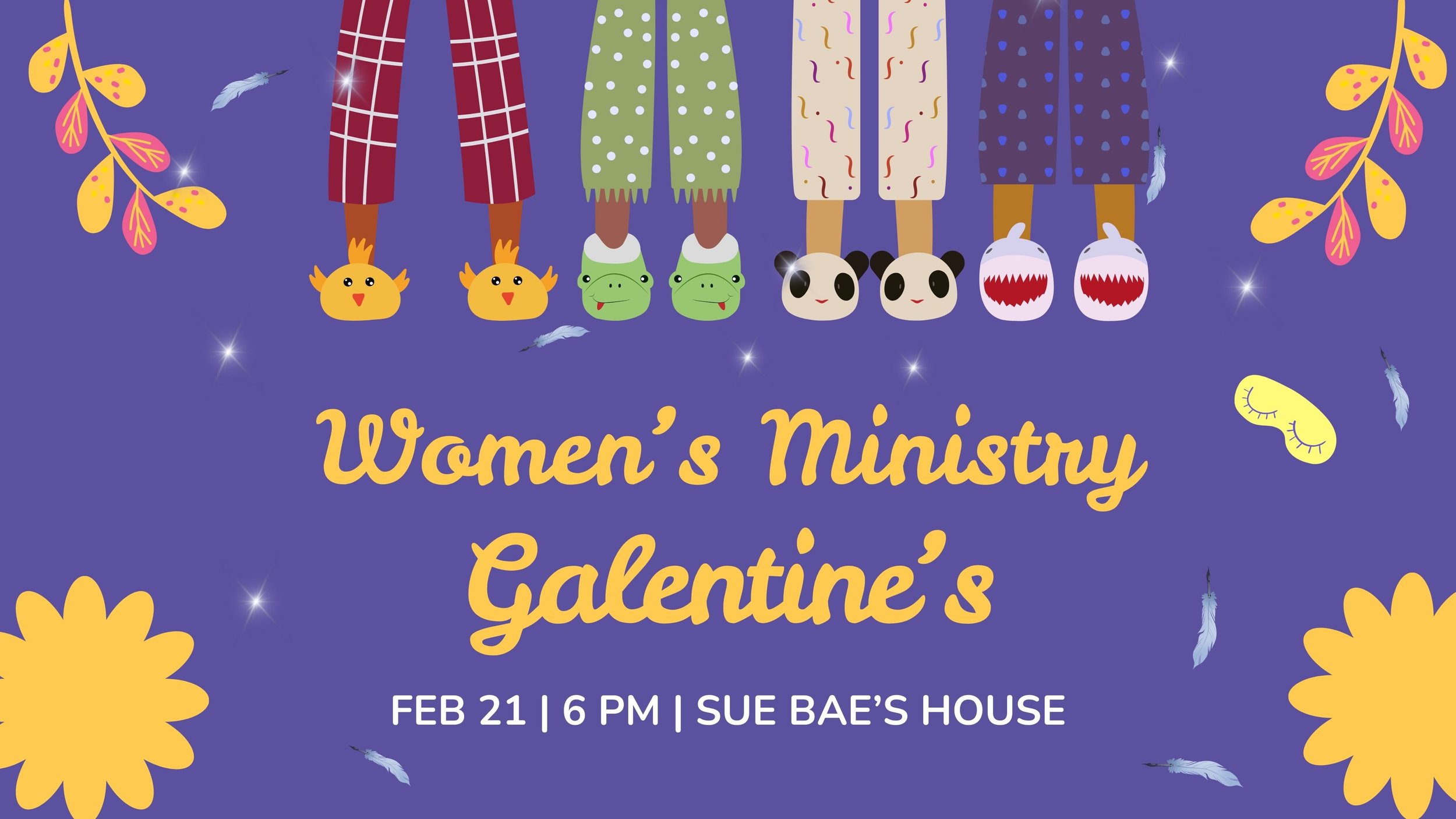 Women's Ministry Galentine's Potluck & Movie Night
