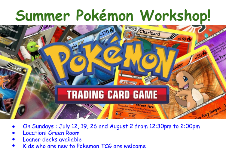 Summer Pokémon Workshop