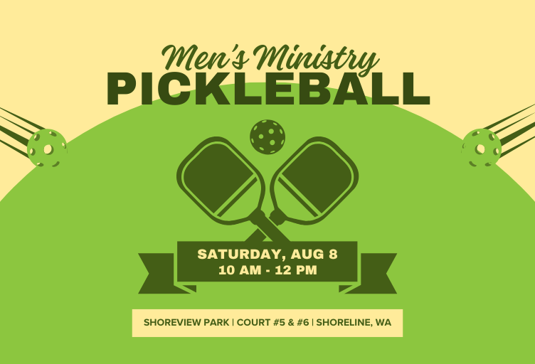 Men's Ministry Pickleball